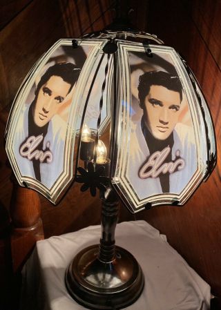 Vintage Elvis Presley Table Lamp (touch Lamp)