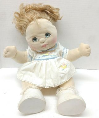 Mattel My Child Girl Doll Plush 1985 Clothes Shoes Made In Taiwan