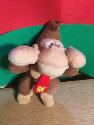 Authentic Nintendo Mario 10 " Donkey Kong Plush Doll Stuffed Animal