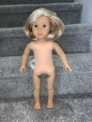 American Girl Of The Year 18 " Doll Tenney Nude Only