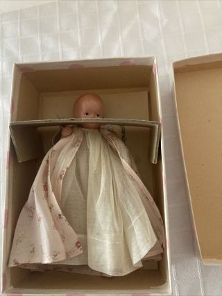 Nancy Ann Storybook Doll 210 Hush - A - Bye Baby Series Long Dress Box Brochure