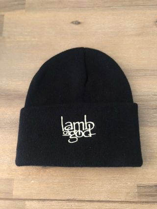 Lamb Of God Ashes Of The Wake Beanie Hat Black