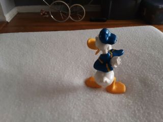 Disney Classic Donald Duck PVC Figure or Cake Topper Hand in Back 2