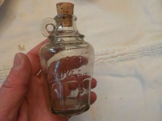 Vintage Antique Laco Olive Oil Cruet Jar
