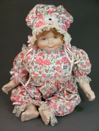 Rena Rare Vintage 3 Face / Spinning Head Porcelain Baby Doll