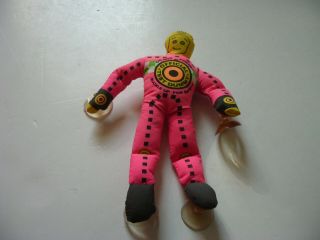Vintage Official Test Dummy Car Window Suction Cup Toy Figure 10in In Length