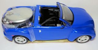 2004 Mattel Barbie Cali Girl 20 " Blue Chevrolet Ssr Auto With Real Cd Player