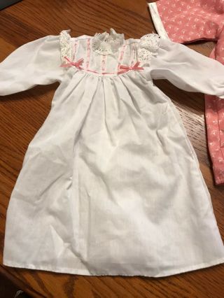 Pleasant Co.  American Girl Samantha doll Retired Kimono Robe Nightgown outfit 3