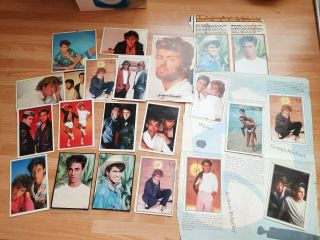 Huge Pack Of Wham Cards/stickers George Michael