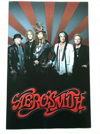 Aerosmith 2012 Tour Concert Poster 11x17