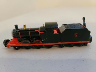 Ertl Thomas & Friends Diecast Custom James Train Engine Vintage Painted Black