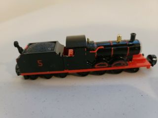 Ertl Thomas & Friends Diecast Custom James Train Engine Vintage Painted Black 3