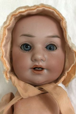10” Antique German Baby,  GB 329 A 2/0 M (George Borgfeldt for Armand Marseilles) 2