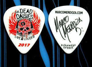 Dead Daisies // Marco Mendoza 2017 Live & Louder Tour Guitar Pick / Thin Lizzy