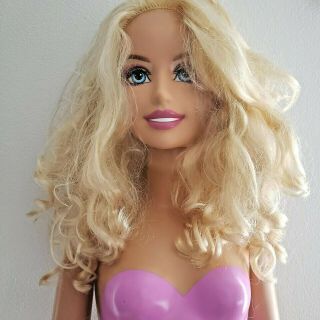 My Size Barbie Doll With Blond Hair And Blue Eyes.  Life Size Barbie,  3ft (36”)