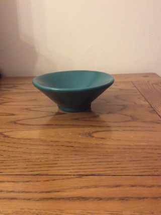 Vintage Richard Ginori (italy) Small Green Bowl