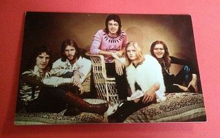 Official 1974 Wings (paul Mccartney / Beatles) Greetings / Xmas Card