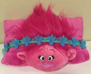 Dreamworks Trolls Pink Poppy Pillow Pets Stuffed Plush Animal Toy (2016)