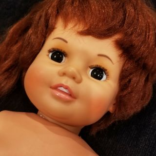 Ideal Baby Crissy Doll 24 " Long - Vintage 1972 1973 Growing Hair Redhead