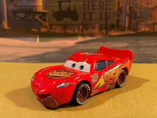 Disney Pixar Cars Lightning Mcqueen Tongue 09 World Of Cars Loose