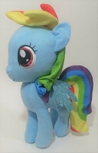 Rainbow Dash Plush My Little Pony Stuffed Animal Hasbro Toy Factory 11 Inches