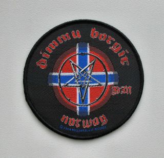 Dimmu Borgir - Norway - Official Woven Patch / Old Man 