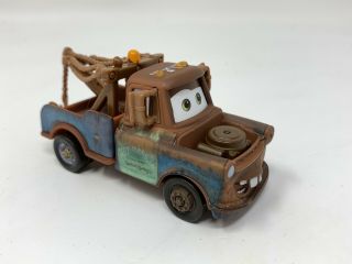 Disney Pixar Cars Supercharged Tow Mater Diecast Mattel 3.  25 " Truck L5253