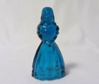 Boyd Glass Jennifer Doll Blue Flame B In Diamond Figurine