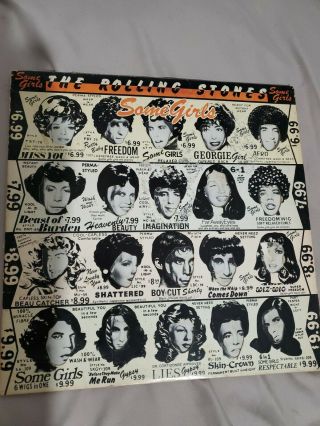 Rolling Stones 1978 Album Some Girls Plays No Scratchs
