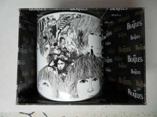 2008 Apple Corps Limited The Beatles Revolver Album Cover Art Coffee Mug Cup Nip