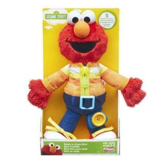 Playskool Sesame Street Ready To Dress Elmo Toy 14 - Inch