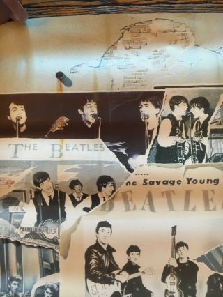 RARE Vintage - The Beatles Anthology 1 1995 Promo Poster 3