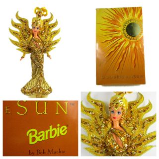 Bob Mackie Goddess Of The Sun 1995 Barbie Doll Box Complete