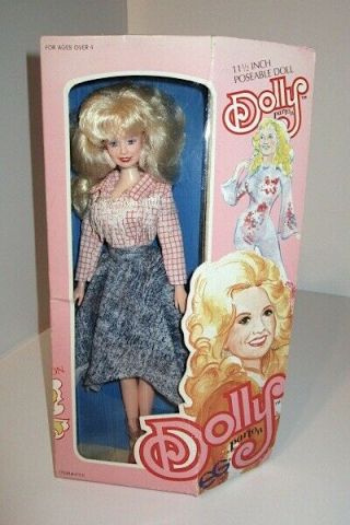 Vintage 1970s Dolly Parton Doll By Eegee Goldberger Eg 41150 Nib Mib 1978 Box