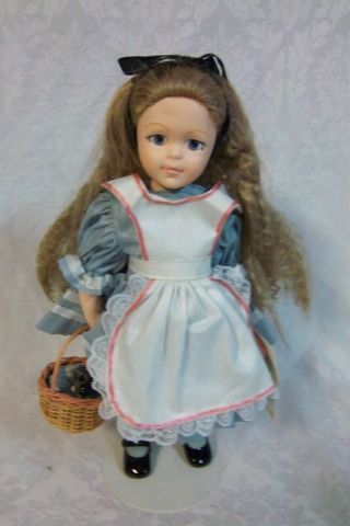 Bisque Porcelain Doll Alice In Wonderland Favorite Friends Of Fantasy 15 "