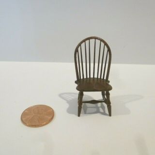 William Clinger Dollhouse Miniature Small Scale Chair Exquisite Workmanship