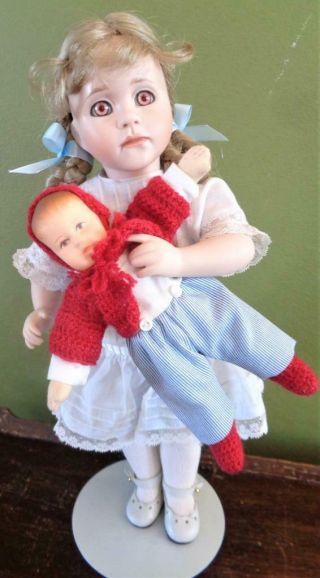1996 Wendy Lawton Katherine & Her Kathe Kruse Miniature Doll 87/750 No Box