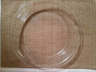 Vintage Pyrex 210 Pie Plate 10 Inch/25cm Clear Glass Flat Rim Dish