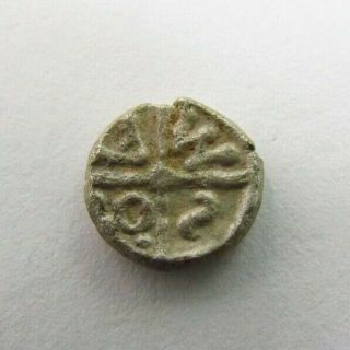 Ancient Celtic Sequanes Silver Obol Maso Type Circa 200 - 100 Bc (621)