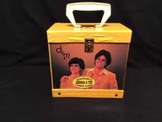 Donny And Marie Osmond Lp Record Case