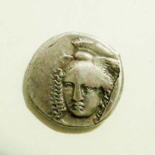 Lucania,  Velia Ar Nomos Signed By Kleudoros Athena / Lion 334 - 300 Bc