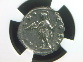 Silver Denarius Of Roman Emperor Marcus Aurelius Virtus Reverse,  Ngc Ch Xf 6027