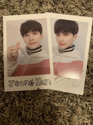 Seventeen In Caratland 2020 Polaroid Photocard Set Jeonghan