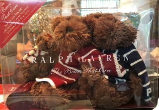 Ralph Lauren " The Bears That Care " - 2003 Teddy Bears -