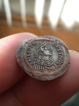 Leo I.  Ad 457 - 474.  Ar Siliqua
