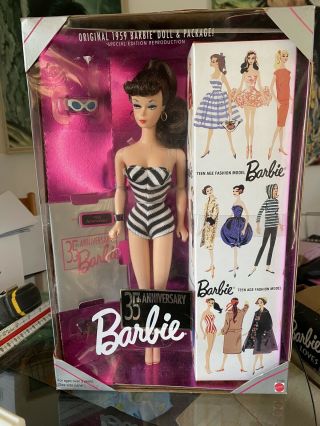 Vintage 1950s Mattel Barbie 35th Anniversary Doll