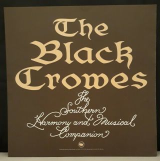 Black Crowes Southern Harmony & Musical Companion Promo Flat 12 × 12 Double side 2