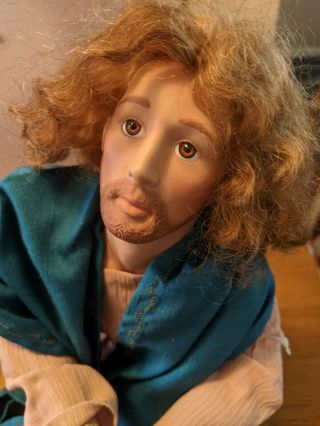 Vtg Ashton Drake Doll Jesus Messages of Hope Our Father Who Art in Heaven 1995 3