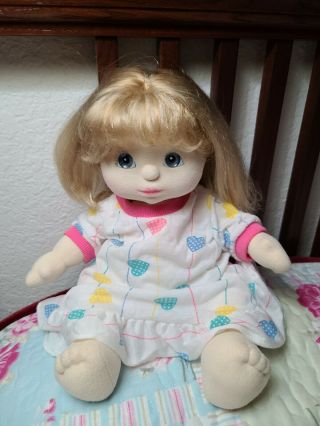 Mattel My Child Doll Ash Blonde With Blue Eyes