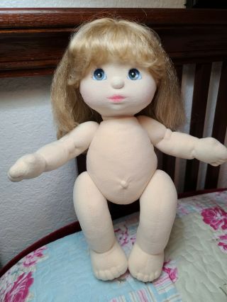 Mattel My Child Doll Ash Blonde With Blue Eyes 2